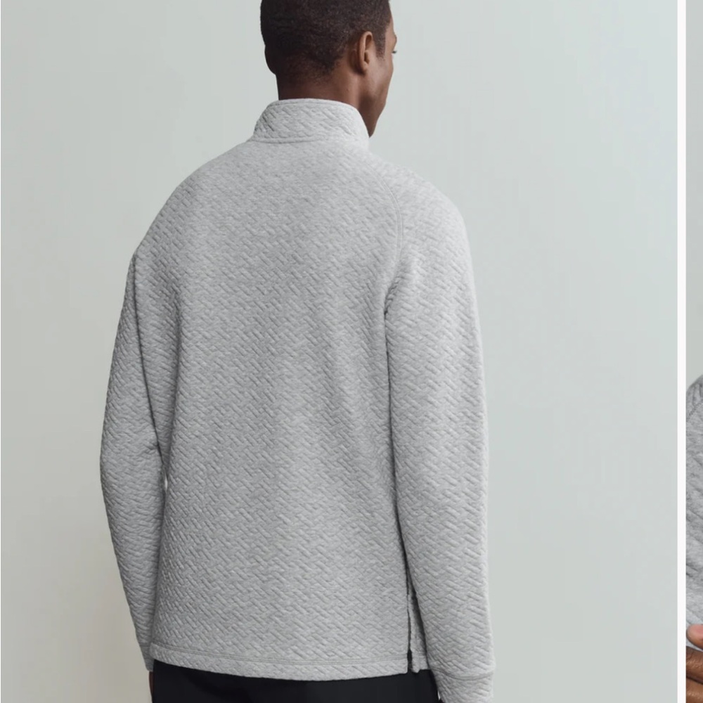 Rhone Weekender Pullover NWT Gray - Picture 3 of 8